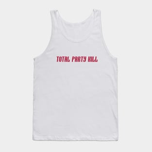 DND Total Party Kill Block Tank Top